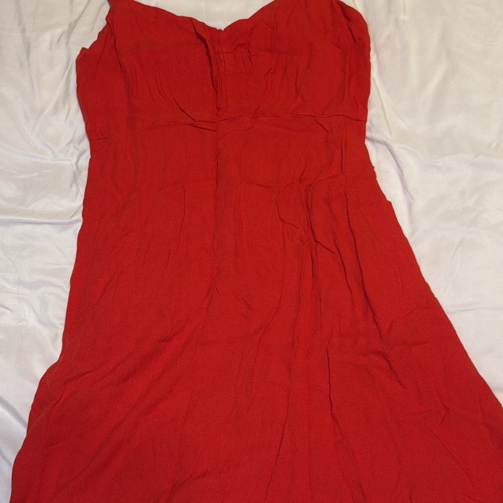 Old Navy Vibrant Red Mini Dress